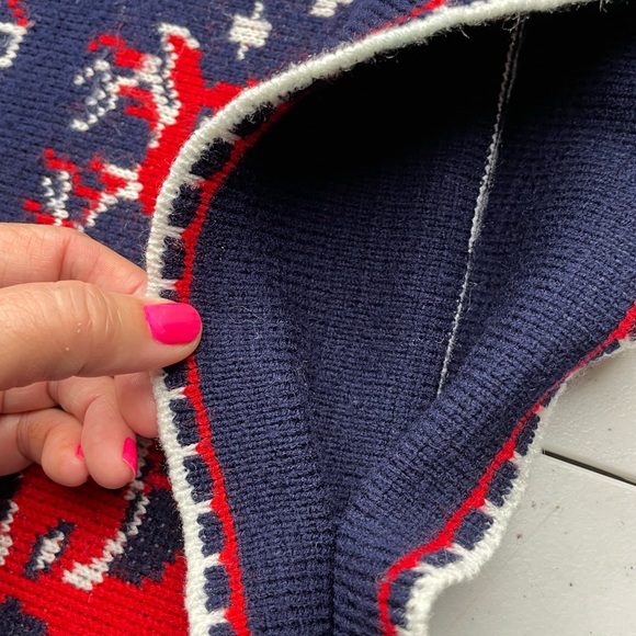 Original Sweater Poncho Mexico Size S - Picture 8 of 8